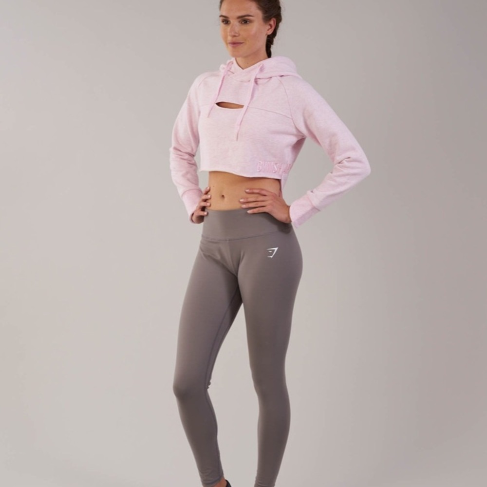 Gymshark raw edge hoodie size small
